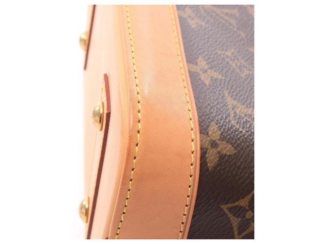 Louis Vuitton Alma BB Monogram Handtasche Braun Monogramm - Ansicht 7