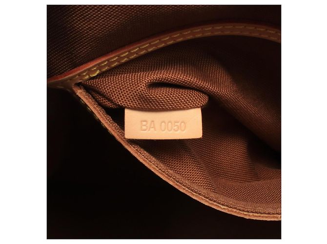 Borsa Louis Vuitton Alma PM Marrone Monogramma - vista 5