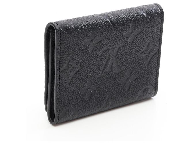 Louis Vuitton Monogram Empreinte Card Case Negro - vista 2