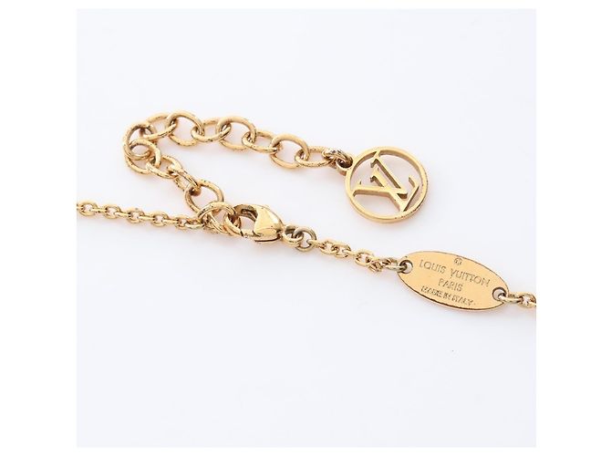 Collar Essential V Louis Vuitton Dorado - vista 4