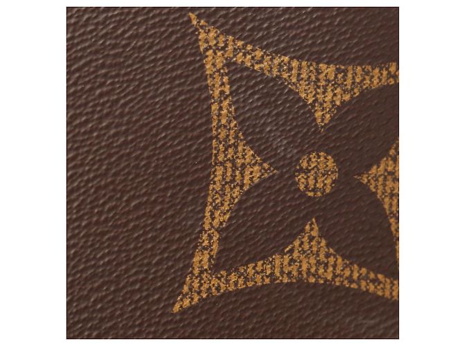 Borsa Tote Louis Vuitton OnTheGo GM Marrone Beige Monogramma - vista 8