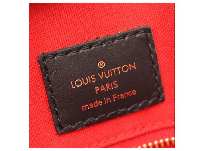 Bolso Tote Louis Vuitton OnTheGo MM Castaño Beige Monograma - vista 4