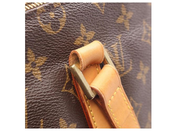 Borsa a tracolla Louis Vuitton Cabas Piano Monogram Marrone Monogramma - vista 10