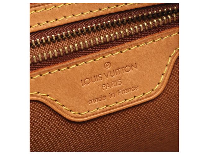 Borsa a tracolla Louis Vuitton Cabas Piano Monogram Marrone Monogramma - vista 4