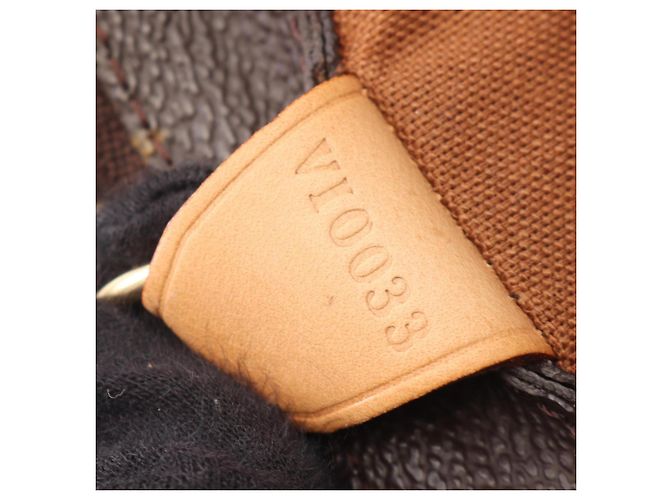 Borsa a tracolla Louis Vuitton Cabas Piano Monogram Marrone Monogramma - vista 5