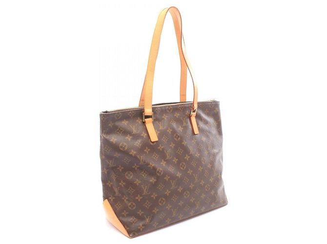 Borsa Cabas Mezzo Louis Vuitton Marrone Monogramma - vista 2