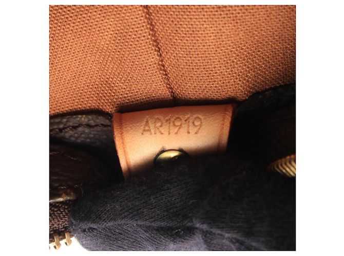 Borsa Cabas Mezzo Louis Vuitton Marrone Monogramma - vista 5