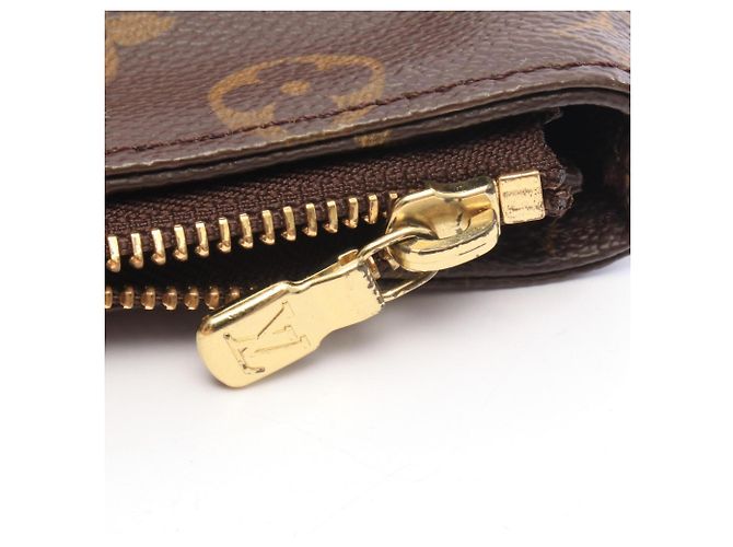 Borsa Cabas Mezzo Louis Vuitton Marrone Monogramma - vista 9
