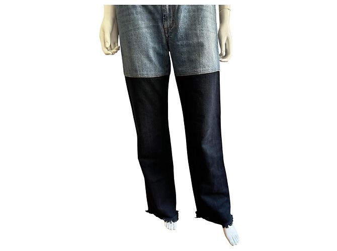 Autre Marque Jeans Peter Do a due colori Nero Blu - vista 15