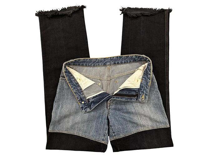 Autre Marque Jeans Peter Do a due colori Nero Blu - vista 4