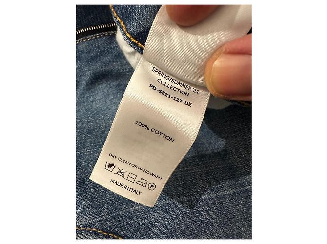 Autre Marque Jeans Peter Do a due colori Nero Blu - vista 7
