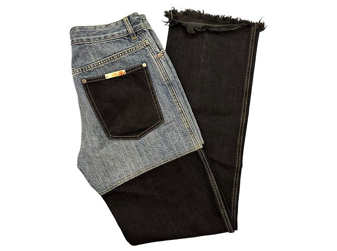 Autre Marque Jeans Peter Do a due colori Nero Blu - vista 9