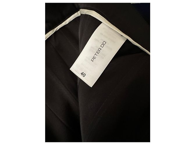 Autre Marque Tuta jumpsuit Peter Do nera Negro - vista 6