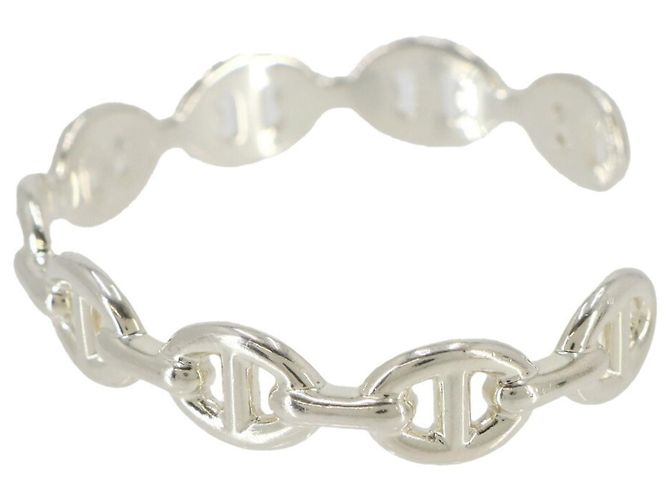 Bracciale Hermès Chaine d'Ancre Enchainée Argento - vista 4