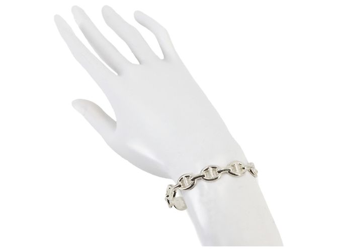 Bracciale Hermès Chaine d'Ancre Enchainée Argento - vista 7