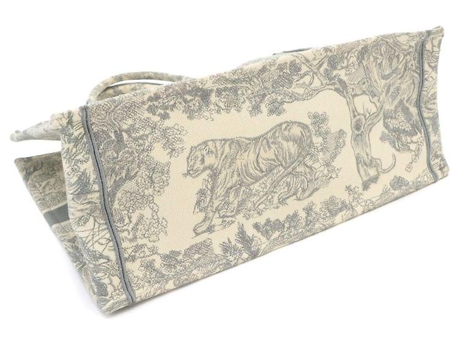 Borsa a mano Christian Dior Book Tote Marrone - vista 4