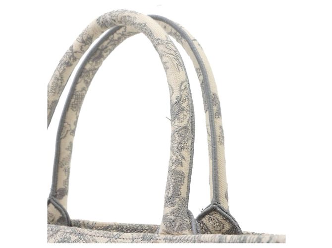 Borsa a mano Christian Dior Book Tote Marrone - vista 8
