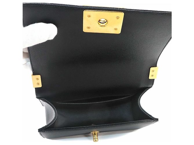 Borsa a tracolla Chanel Boy Small con catena Nero - vista 6