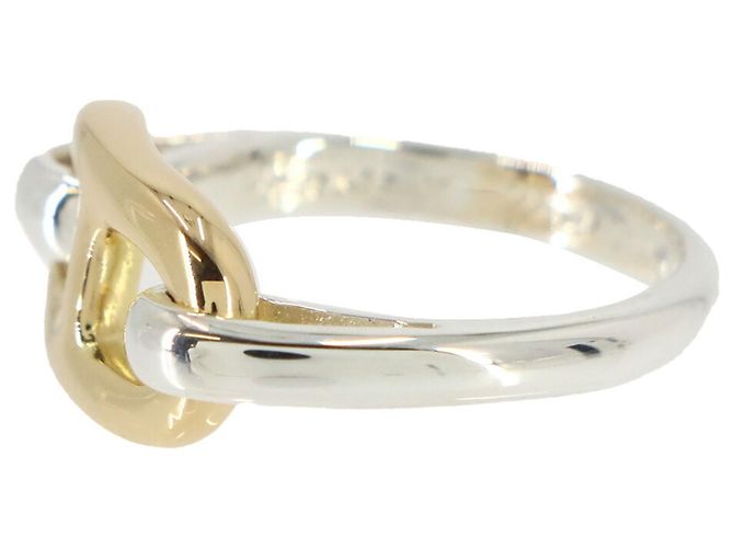 Hermès Hermes Chaine d'Ancre 1 Ring Silber Golden - Ansicht 3
