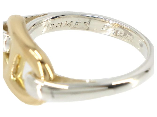 Hermès Hermes Chaine d'Ancre 1 Ring Silber Golden - Ansicht 5
