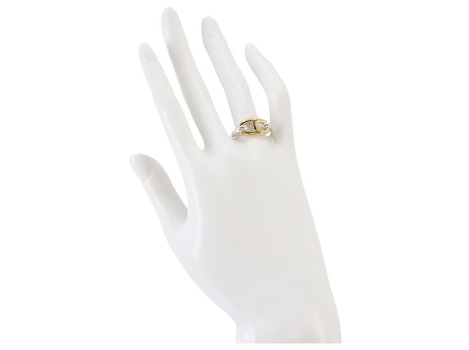 Hermès Hermes Chaine d'Ancre 1 Ring Silber Golden - Ansicht 6