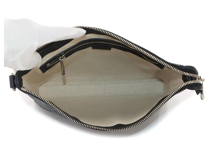 Borsa a tracolla Gucci Jumbo GG Nero - vista 7
