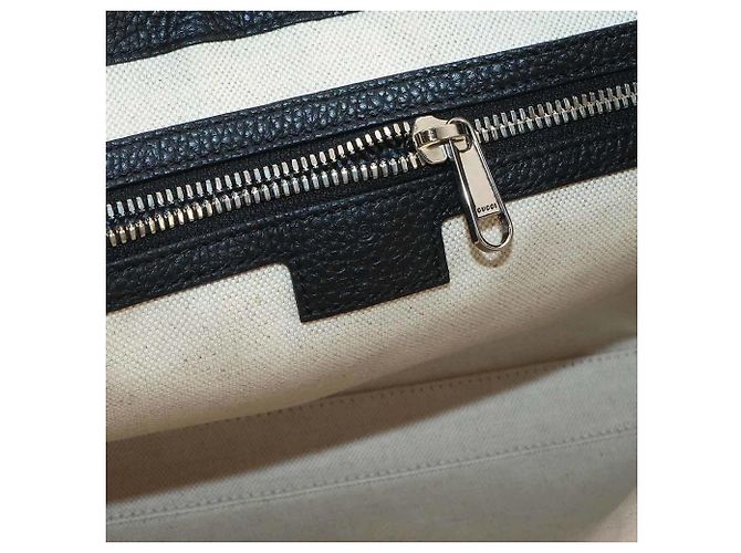 Borsa a tracolla Gucci Jumbo GG Nero - vista 9