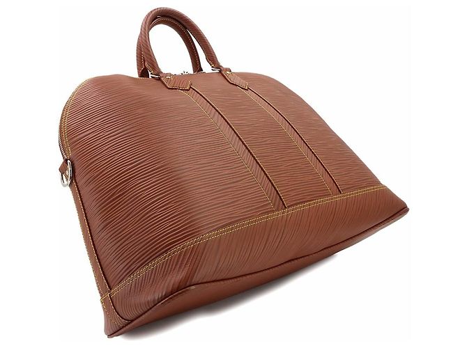 Borsa Louis Vuitton Epi XL Alma GM Cognac - vista 9