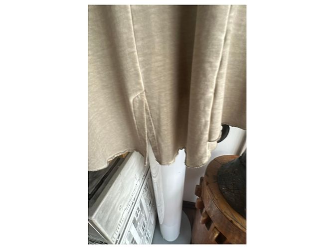 Munthe Plus Simonsen Chaqueta de punto beige PLU con botones negros - vista 10