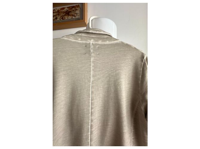 Munthe Plus Simonsen Chaqueta de punto beige PLU con botones negros - vista 8