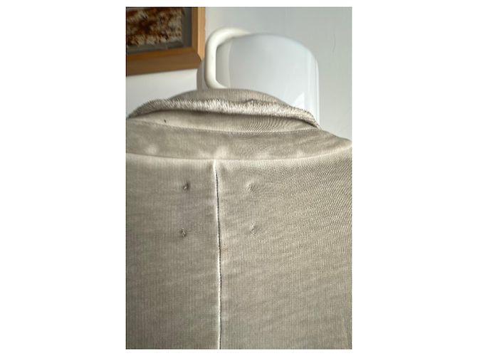 Munthe Plus Simonsen Chaqueta de punto beige PLU con botones negros - vista 9