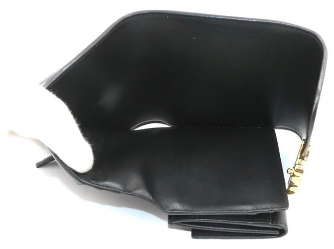 Céline Cartera Compacta Celine Triomphe Negro - vista 6