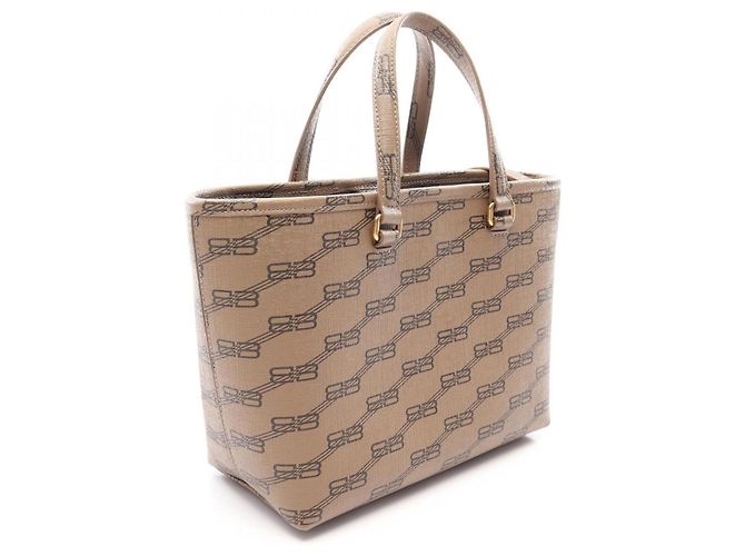Borsa a mano 2-Way Balenciaga Signature Small Shopper Marrone - vista 2