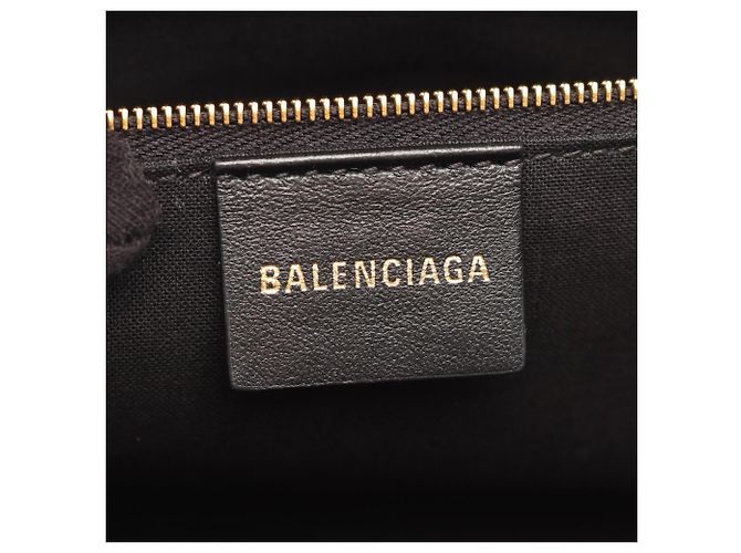 Borsa a mano 2-Way Balenciaga Signature Small Shopper Marrone - vista 4