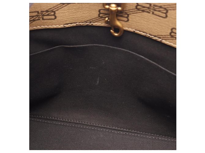 Borsa a mano 2-Way Balenciaga Signature Small Shopper Marrone - vista 5