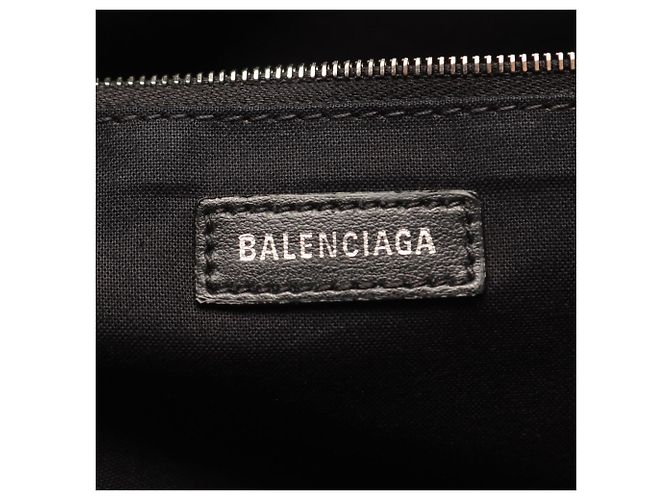 Everyday Borsa Tote Large Balenciaga BB Monogram Trade Nero Bianco - vista 4