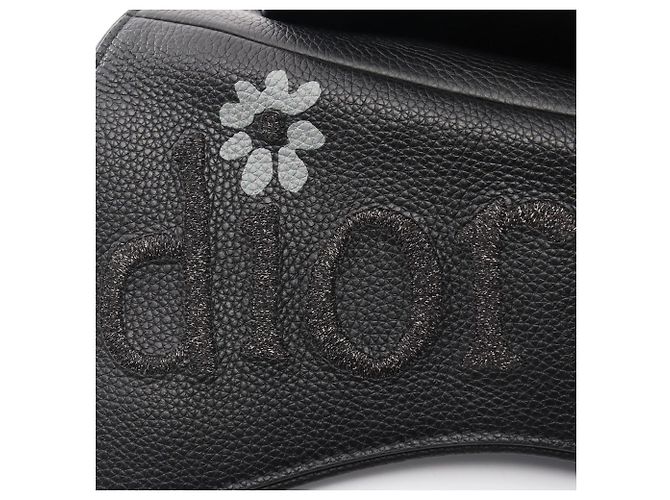 Borsa Saddle Christian Dior Dior x ERL Nero - vista 6