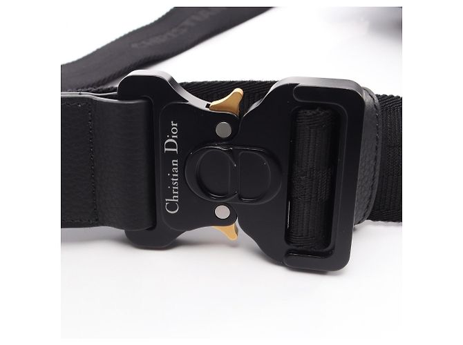 Borsa Saddle Christian Dior Dior x ERL Nero - vista 7