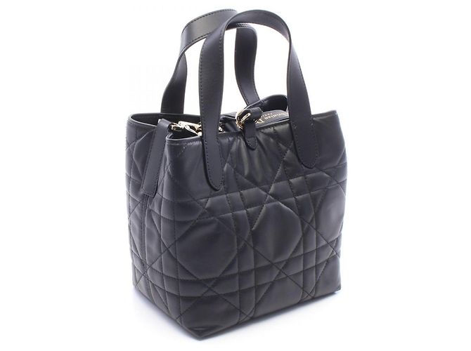 Borsa Tote Verticale Christian Dior Dior Toujours Nero - vista 2