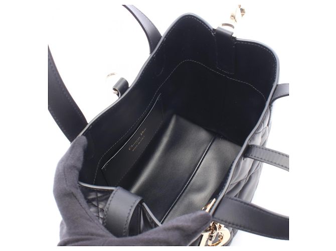Borsa Tote Verticale Christian Dior Dior Toujours Nero - vista 3
