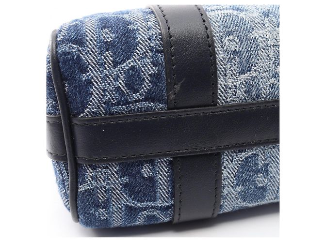 Borsa a mano Christian Dior Dior Groove 17 Nano Blu Blu navy - vista 6