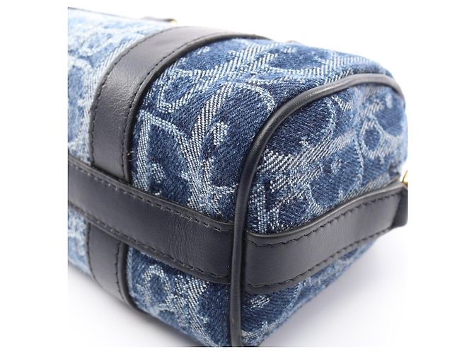 Borsa a mano Christian Dior Dior Groove 17 Nano Blu Blu navy - vista 7