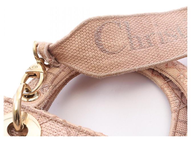 Christian Dior Dior LADY D-LITE Medium Cannage Borsa a mano 2-Way Rosa - vista 10