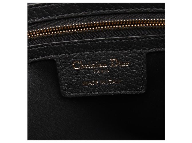 Christian Dior Dior Lady D-Sire Large Borsa a mano 2-Way Nero - vista 4