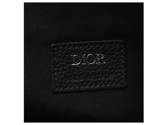 Borsa Christian Dior Dior SADDLE Nero Crudo - vista 4