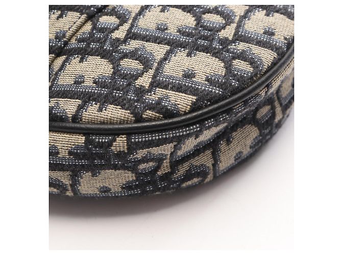 Borsa Christian Dior Dior SADDLE Nero Crudo - vista 6
