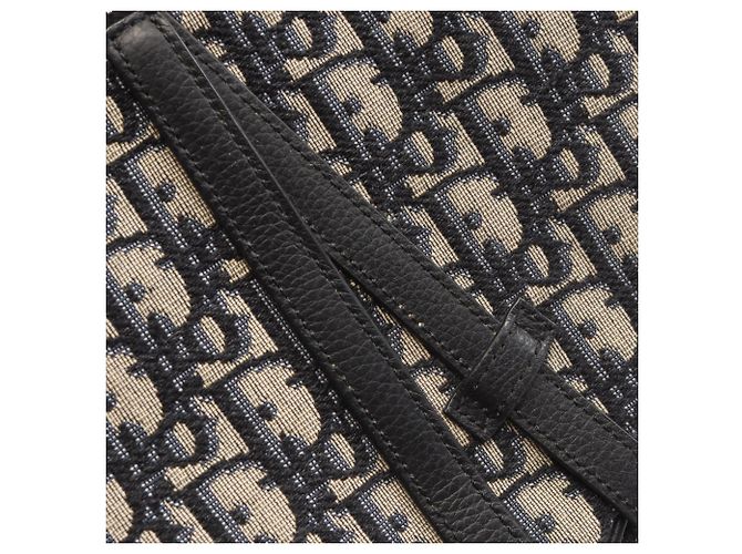 Borsa Christian Dior Dior SADDLE Nero Crudo - vista 8