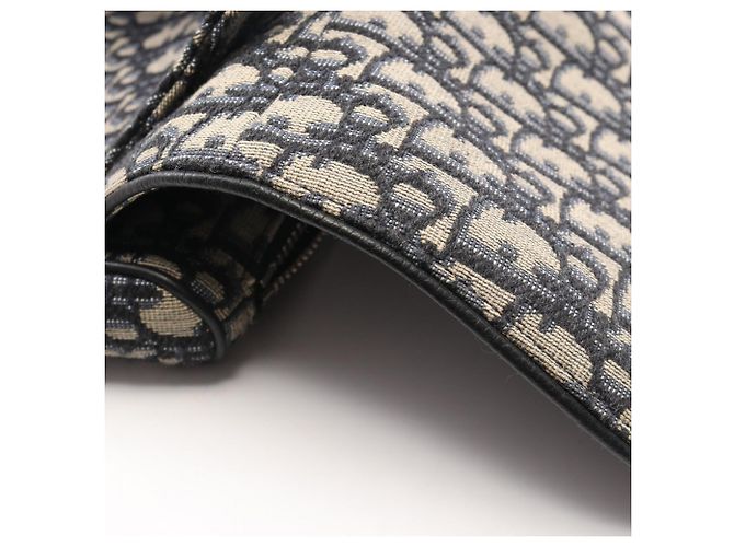 Borsa Christian Dior Dior SADDLE Nero Crudo - vista 9