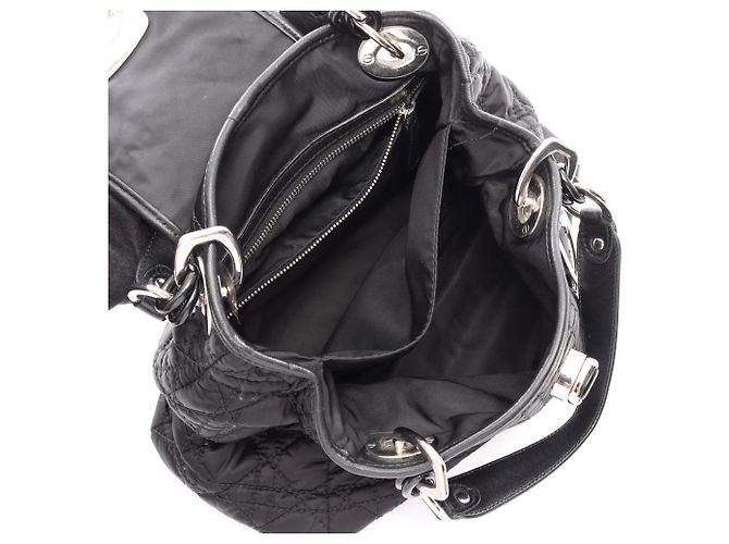 Christian Dior Dior Charming Lock Cannage Handtasche Schwarz - Ansicht 3