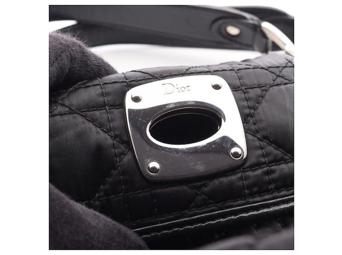 Christian Dior Dior Charming Lock Cannage Handtasche Schwarz - Ansicht 7